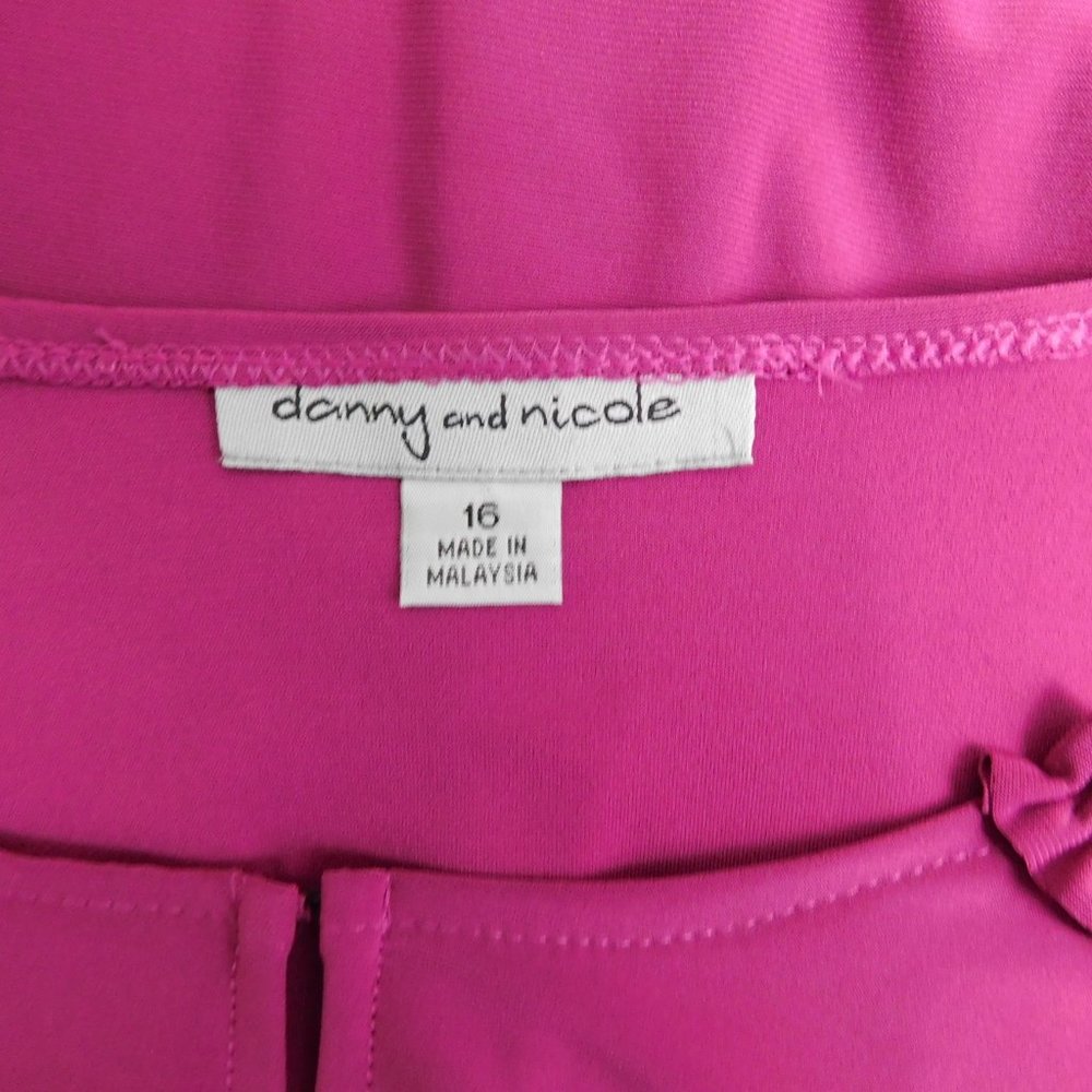Danny & Nicole Women Cardigan Purple 16 - Picture 4 of 6